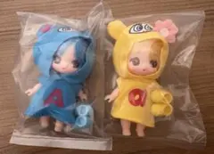 ぷちリカちゃん　ナルミヤキャラクターズ エンジェルブルー 2個セット