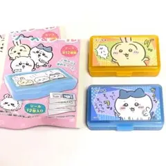 ちいかわケース＆シール うさぎ ハチワレ シール12枚入 シールケース2個セット