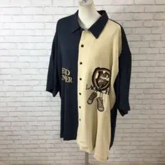 ★11.27 h957 ラガチェ 半袖シャツ 58 ビッグサイズ