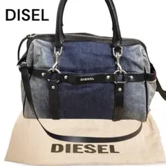 【美品★保存袋付】DIESEL デニム ショルダーバッグ 3way Y2K