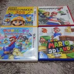 3DSソフト ニンテンドウ マリオ4本セット