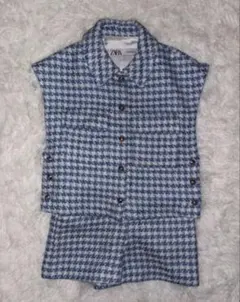 ZARA ザラ 千鳥格子柄 セットアップ