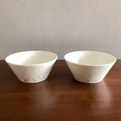 レクサス・ノリタケ＊ 白のボウル 2個セット