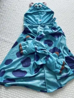 ディズニーランド　モンスターズインク　フード付き 　ポンチョ