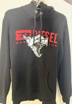 g*6様 DIESEL 黒 パーカー Mサイズ