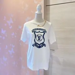 コ*ア様 ルイヴィトン シグネチャーロゴTシャツ ジッパーディテール ゴールドチのサムネイル