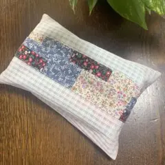 ティッシュカバー　エコパック　ソフトパック　ハンドメイド No.①
