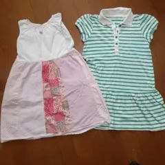 ワンピース2枚セット　130