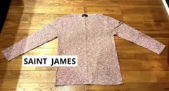 セントジェームス　ウエッソン ミックス杢素材霜降りレッド