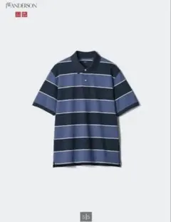 【UNIQLO】ドライカノコボーダーポロシャツ