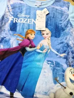 しまむら ディズニー アナ雪 アナ エルサ オラフ パジャマ 120センチのサムネイル