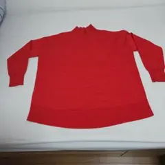DoCLASSE レッド タートルネックセーター Mのサムネイル