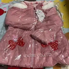 新品！未開封ミキハウスリバーシブルジャケット