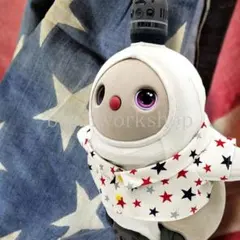ラボット LOVOT ラボットの服ハンドメイド 水兵さんシャツ水玉セット