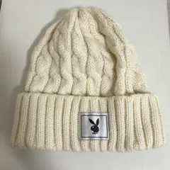 ニット帽 PLAYBOY