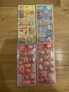 正規品　文具女子博◎マインドウェイブ◎たのしいおもちゃシール◎全4種セット