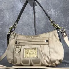 Y2K Coach Poppy One-Shoulder Bag 2way