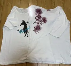 フラダンス練習用 Tシャツ 2枚セット