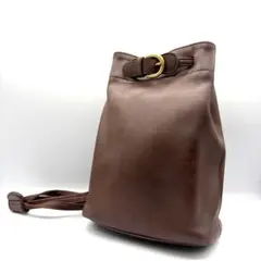 美品 オールドコーチ 4148 レザーショルダーバッグ 本革 茶 - メルカリ