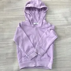 PRIMARK 裏起毛パーカー　紫　98センチ