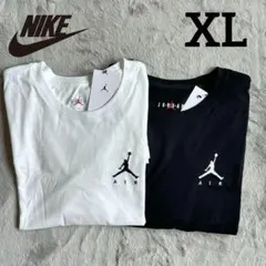 新品 NIKE ナイキ ジョーダン JORDAN 半袖 2枚セット 黒 白 XL