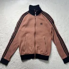 ベッケンバウアー トラックジャケット ピンク ブラウン adidas トラックジャケット ピンク/ブラウン ベッケンバウアー