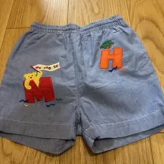 ミキハウス　ショートパンツ　90cm レトロ