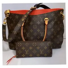 ［ルイビトン•アラモアナ購入] パラス＋財布　セット