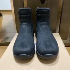 ■TIGORA 25.0cm　ブーツ 耐水ムートンブーツ　黒