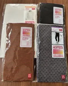 UNIQLO HEATTECH キッズ 100cm 4点セット
