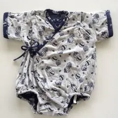 【コムサイズム】甚平 ロンパース70
