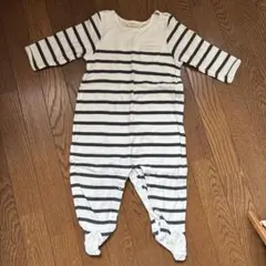 baby gap ストライプロンパース 95cmまで対応