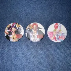 ワンピース　filmRED 缶バッジセット