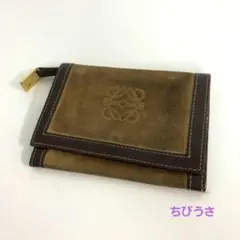 LOEWE ロエベ 長財布 ブラウン 小物 アナグラム レディース ブランド