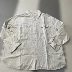 ロペピクニック ホワイト長袖シャツ