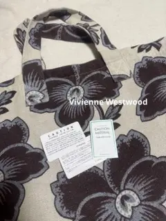 Vivienne Westwood ダンシングフラワーリネントートバッグ大のサムネイル