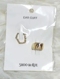 素敵な❤️イヤーカフ　SHOO·LA·RU シューラルー ゴールド