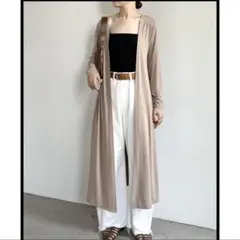 リエディ　ロングカーディガン　ベージュのサムネイル