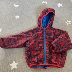 patagonia 動物柄 ジャケット フード付き　2T