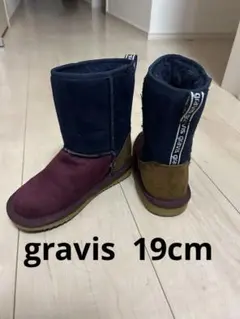 Gravis ムートンブーツ　19cm