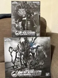 ジャンプGIGA 応募者全員サービス　ヒロアカ　黒デク　爆轟　フィギュアのサムネイル