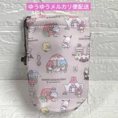 サンリオ　キティ　マイメロ　クロミ　ポチャッコ　　ペットボトルカバー　水筒カバー