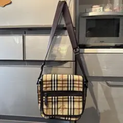 Burberry チェック柄 ショルダーバッグ