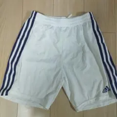 adidas サッカー ハーフパンツ ホワイト ジュニア160cmのサムネイル