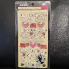スヌーピー　うるちゅる　ボンボンドロップシール　ぷくぷくシール　ポップシール