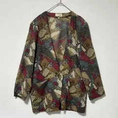 昭和レトロ ノーカラージャケット