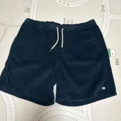 Quiksilver コーデュロイ ショートパンツ ネイビー Lのサムネイル
