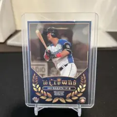 中田翔 2017 BBMカード 外野手 背番号6