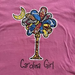 GILDAN Carolina Girl 半袖Tシャツ ピンク Lのサムネイル