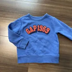 GAP 1969 青 長袖トレーナー